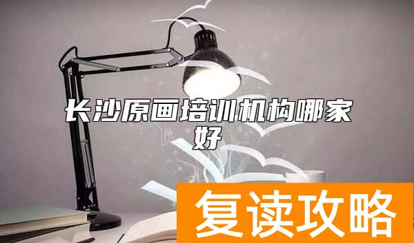 长沙原画培训机构哪家好